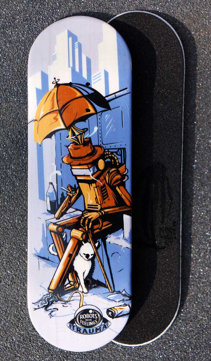 BOARD TRAUMA ROBOT PILO 30MM MEDIUM CONCAVE + RIPTAPE – 9,50 € ($12,38 USD)