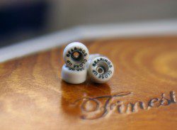 Printed Bearings closeup 250x183 4 Bearing printed wheels (Zip+bag 4 wheels+ 4 real bearings) photo
